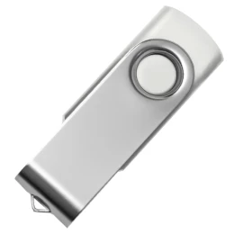 Rusgifts USB flash-карта "Dot" (8Гб), белый, 5,5х2х1см,пластик металл