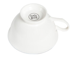 Eat&Bite Чайная пара с серебрянной каймой, 200мл