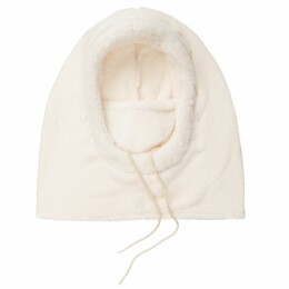 Molti Балаклава-капюшон Flocky, молочно-белая