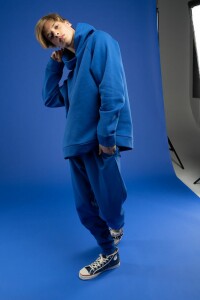 andor Худи унисекс H1, синее