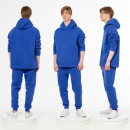 andor Худи унисекс H1, синее