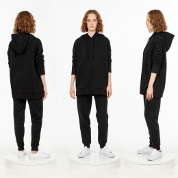 andor Худи унисекс H2, черное