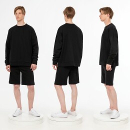 andor Свитшот унисекс S2, черный