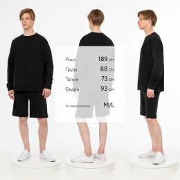 andor Свитшот унисекс S2, черный