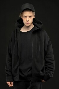 andor Футболка унисекс оверсайз T2, черная