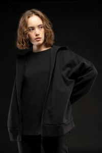 andor Футболка унисекс оверсайз T3, черная