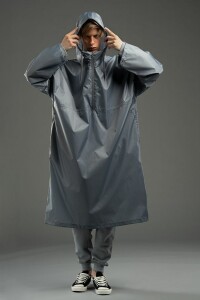 andor Дождевик-анорак R1, серый