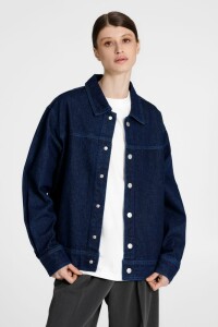 andor Куртка джинсовая O1, темно-синяя