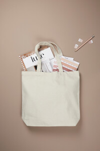 Разное Сумка-шоппер VINGA Hilo из переработанного неокрашенного канваса AWARE™, 400 г/м²