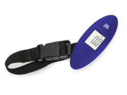 Разное Багажные весы с покрытием soft touch «Gravity», синий