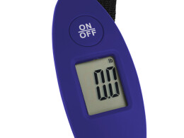 Разное Багажные весы с покрытием soft touch «Gravity», синий