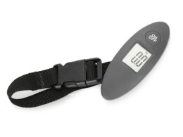 Разное Багажные весы с покрытием soft touch «Gravity», серый