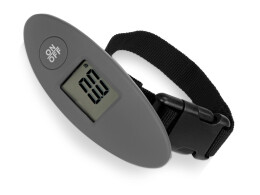 Разное Багажные весы с покрытием soft touch «Gravity», серый