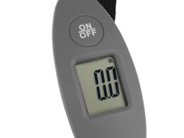 Разное Багажные весы с покрытием soft touch «Gravity», серый