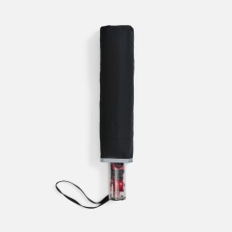 Разное Зонт наоборот складной Futurum со светоотражающим кантом, черный