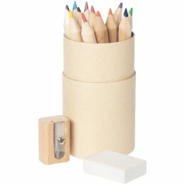 Разное Набор цветных карандашей Pencilvania Tube Plus, крафт
