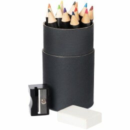 Разное Набор цветных карандашей Pencilvania Tube Plus, черный