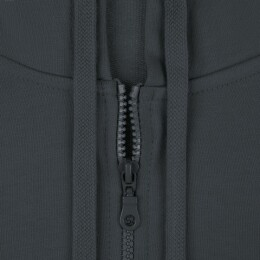 Molti Толстовка на молнии с капюшоном Siverga 2.0, темно-серая (графит)