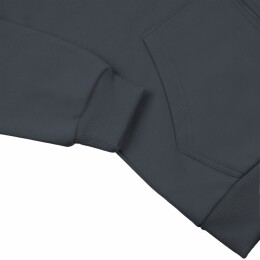 Molti Толстовка на молнии с капюшоном Siverga Heavy 2.0, темно-серая (графит)