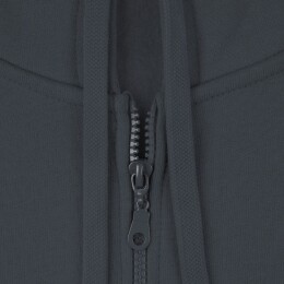 Molti Толстовка на молнии с капюшоном Siverga Heavy 2.0, темно-серая (графит)