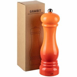 Molti Механическая мельница для специй Gambit, оранжево-красная