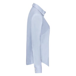 Textile Рубашка "Lady-Fit Long Sleeve Oxford Shirt", светло-голубой_L, 70% х/б, 30% п/э, 135 г/м2