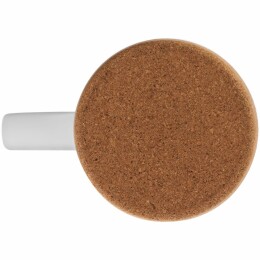 Разное Кружка с пробковой подставкой Corky для сублимационной печати, матовая, белая