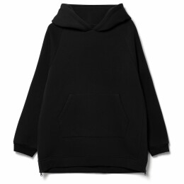 Molti Худи унисекс оверсайз Easy Street, черное