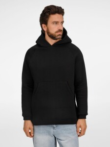 Molti Худи унисекс оверсайз Easy Street, черное