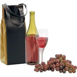 Happy gifts Кейс для бутылки вина; 11х11х31 см; искуccтвенная кожа; шильд