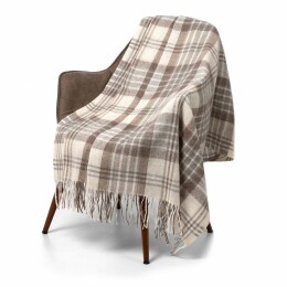 сделано в России Плед «Берген», серый