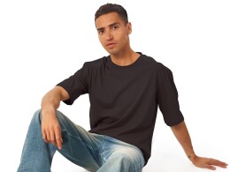 Разное Футболка оверсайз «Liyon» унисекс, темно-серый