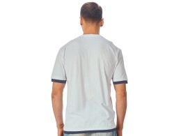 Разное Футболка «Rotterdam» мужская, жемчужный/темно-синий