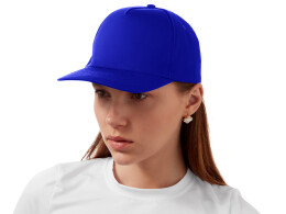 US Basic Бейсболка "Mix" 5-ти панельная 180 гр, кл. синий