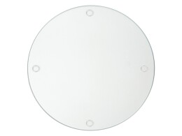 Eat&Bite Набор для сыра с круглой стеклянной доской 5в1