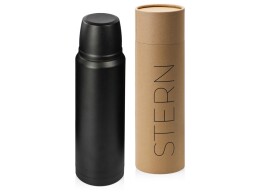 Waterline Термос с чашей и двойными медными стенками "Stern", 1 л, черный