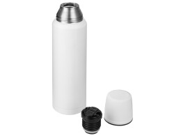 Waterline Термос с чашей и двойными медными стенками "Stern", 1 л, белый