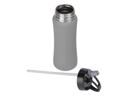 Разное Бутылка для воды "Bottle C1", сталь, soft touch, 600 мл, серый