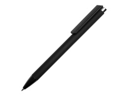 Разное Ручка металлическая шариковая "Taper Metal" софт-тач с цветным зеркальным слоем, черный с серебристым