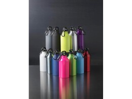 Разное Матовая спортивная бутылка Oregon с карабином и объемом 400 мл, черный