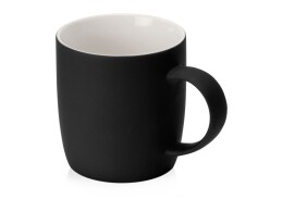 Разное Кружка с покрытием soft-touch "Dalgona", черный (P)