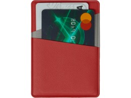 Разное Картхолдер на 3 карты типа бейджа "Favor", красный/серый