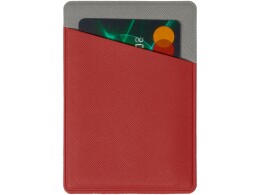 Разное Картхолдер на 3 карты типа бейджа "Favor", красный/серый