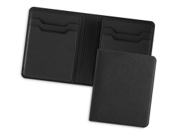 Разное Картхолдер с отделением для бумажных денег "Favor", черный