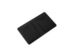 Разное Картхолдер с отделением для бумажных денег "Favor", черный