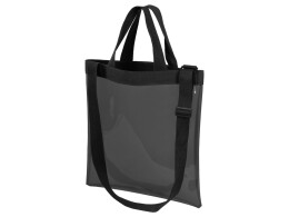 Разное Сумка Frank из прозрачного пластика с регулирующейся лямкой, черный (P)