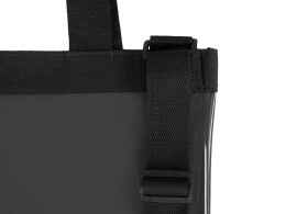 Разное Сумка Frank из прозрачного пластика с регулирующейся лямкой, черный (P)