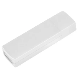 Rusgifts USB flash-карта "Twist" (8Гб),белая, 6х1,7х1см,пластик
