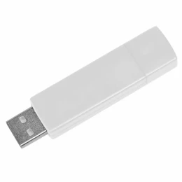 Rusgifts USB flash-карта "Twist" (8Гб),белая, 6х1,7х1см,пластик