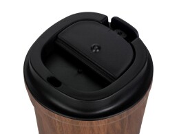 ASOBU Термокружка CAFe COMPACT, 380 мл, wood